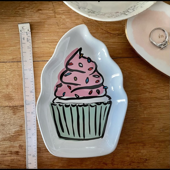 NEW Indigo cupcake 🧁 ring dish. - Picture 2 of 3